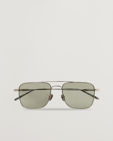 Men | Sunglasses | Brioni | BR0101S Sunglasses Silver/Green