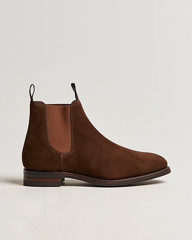 Men | Departments | Loake 1880 | Chatsworth Chelsea Boot Tobacco Suede