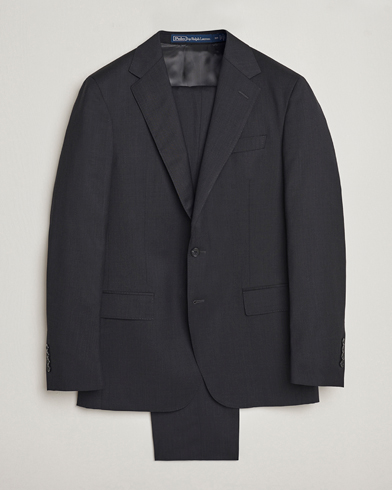 Men | Dark Suit | Polo Ralph Lauren | Classic Wool Twill Suit Charcoal