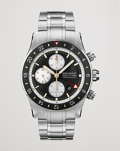 Men | Watches | Bremont | Supermarine Chronograph 43mm Black Dial