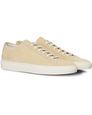 Men |  | Common Projects | Achilles Low Suede Sneaker Off White