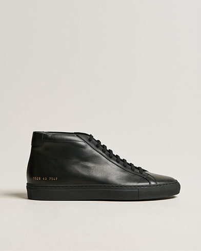 High Sneakers |  Original Achilles Leather High Sneaker Black