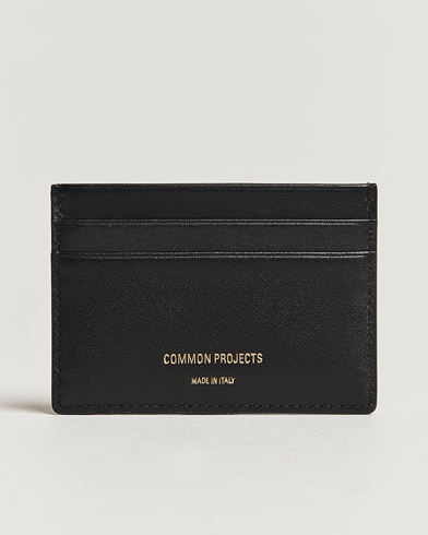 Men | Accessories | Common Projects | Nappa Card Holder Black