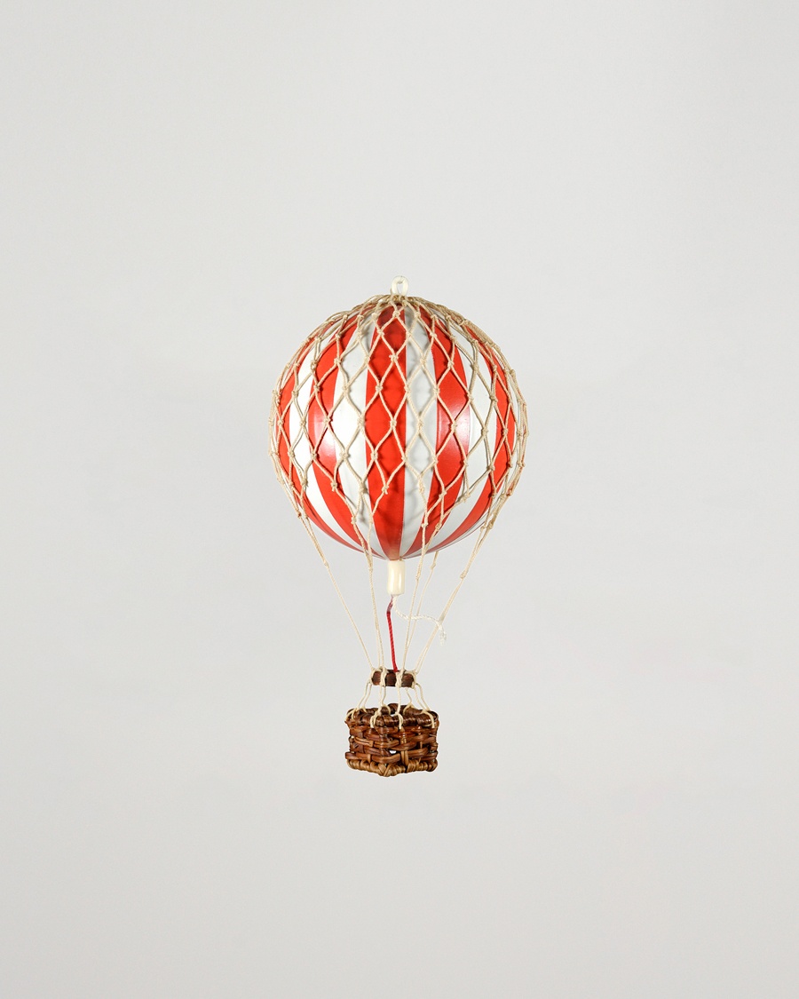 Authentic Models Floating In The Skies Balloon Red/White – Red