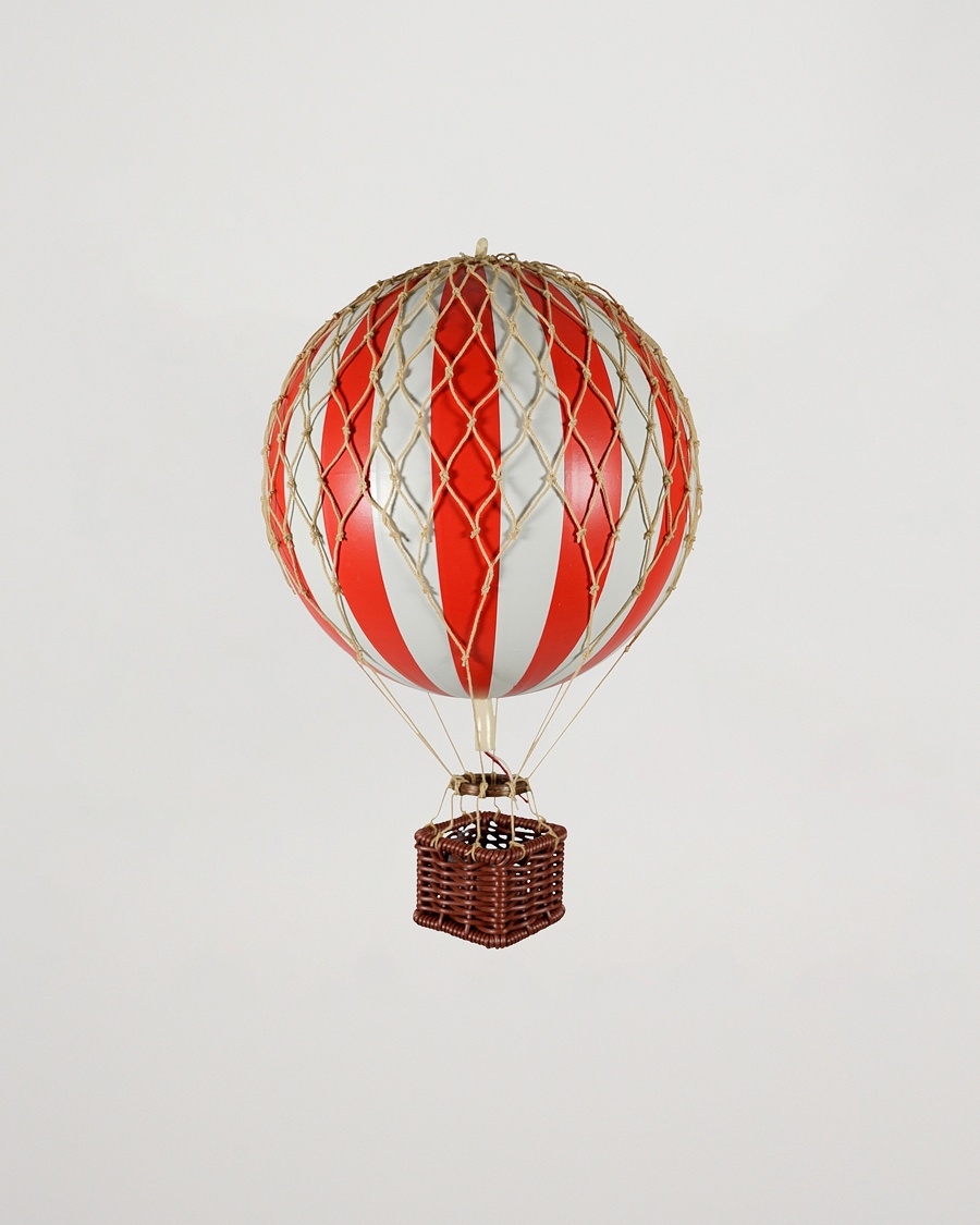 Authentic Models Travels Light Balloon Red/White – Red