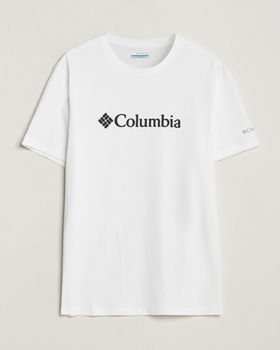 Men | Columbia | Columbia | Organic Cotton Basic Logo T-Shirt White