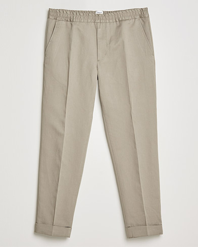 Linen Trousers |  Terry Linen Trousers Light Taupe