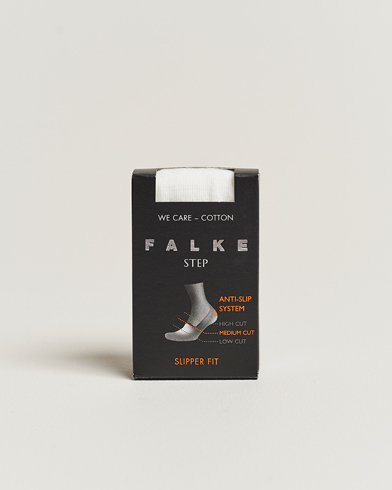 Men | Ankle Socks | Falke | Step In Box Loafer Sock White
