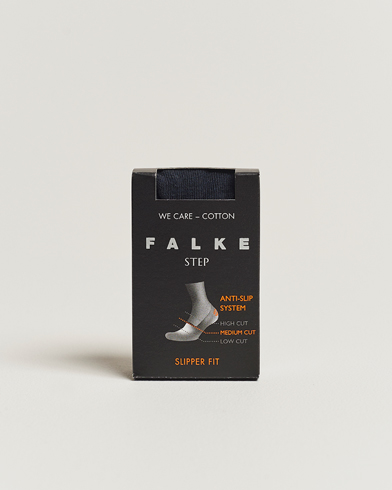 Men |  | Falke | Step In Box Loafer Sock Navy