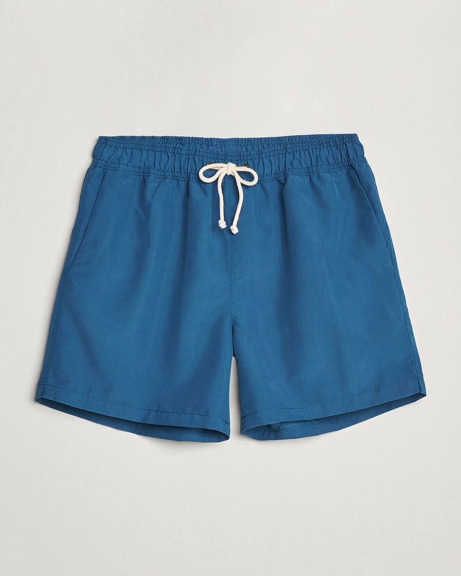 Ripa Ripa Plain Swimshorts Petrol Blue – Blue