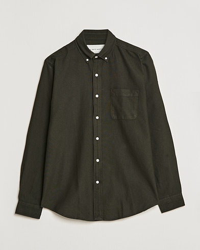 Men | Casual | A Day's March | Moorgate Dyed Oxford Shirt Seaweed