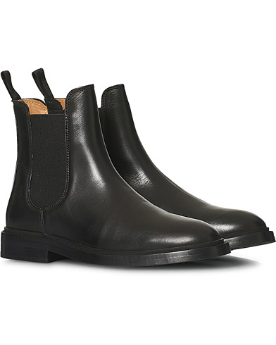 Boots |  Leather Chelsea Boot Black