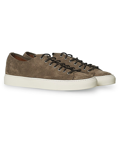 Men | The Summer Collection | Buttero | Suede Sneaker Taupe