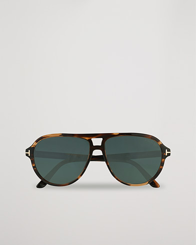 Men | Aviator Sunglasses | Tom Ford | Jeffrey Sunglasses Havana