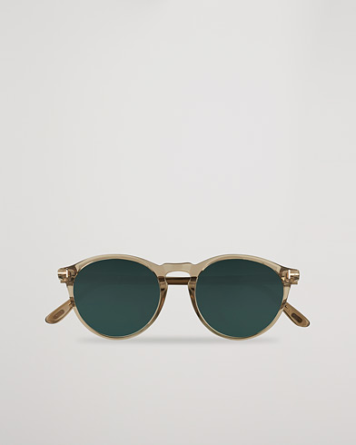 Tom Ford Aurele Sunglasses Shiny Beige/Blue