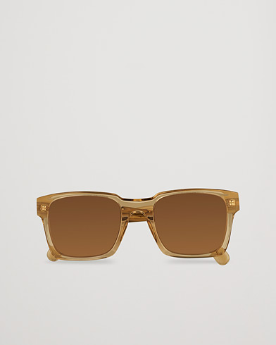 Men |  | Moncler Lunettes | Arcsecond Sunglasses Shiny Beige/Brown