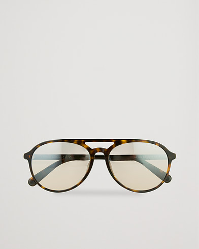 Men | Aviator Sunglasses | Moncler Lunettes | ML0228 Sunglasses Dark Havana/Roviex
