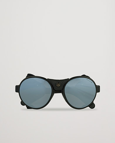 Men | Round Frame Sunglasses | Moncler Lunettes | Steradian Sunglasses Black