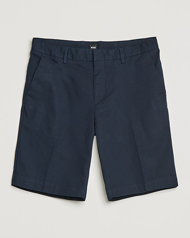 Men | Chino Shorts | BOSS | Slice Chino Shorts Dark Blue