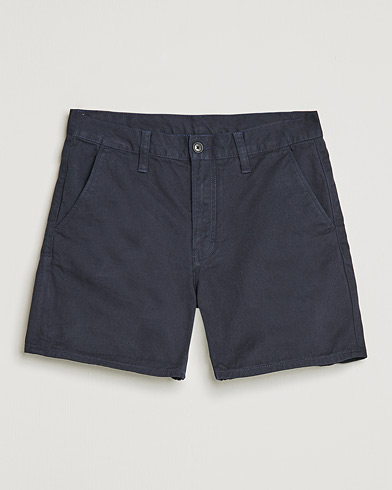 Men | Chino Shorts | Nudie Jeans | Luke Worker Shorts Navy