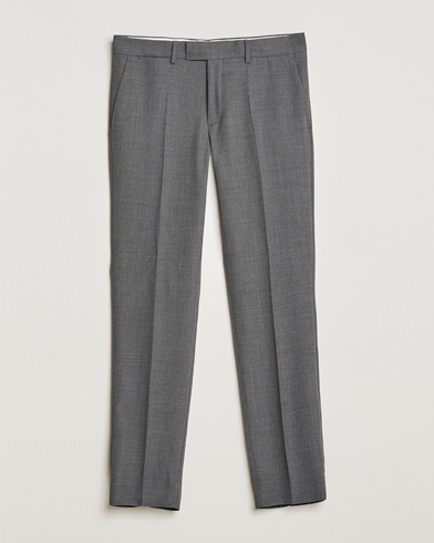 Men | Trousers | J.Lindeberg | Grant Active Hopsack Pants Grey Melange