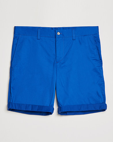 Men | Shorts | J.Lindeberg | Nathan Super Satin Shorts Royal Blue