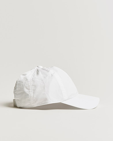 Men | Hats & Caps | J.Lindeberg | Elijah Crinkle Nylon Logo Cap White
