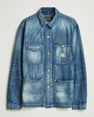 Men | Preppy Authentic | Polo Ralph Lauren | Unlined Denim Shirt Jacket Blue