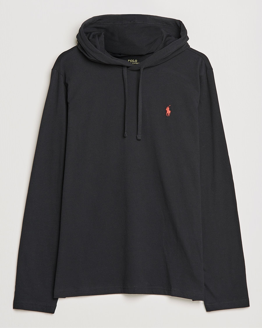Polo Ralph Lauren Long Sleeve Hooded T-Shirt Polo Black – Black
