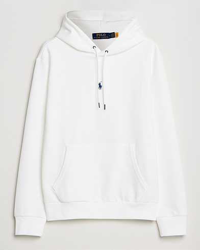 Men | Clothing | Polo Ralph Lauren | Chest Logo Hoodie White