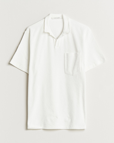 Men | The Terry Collection | A Day's March | Terry Polo White