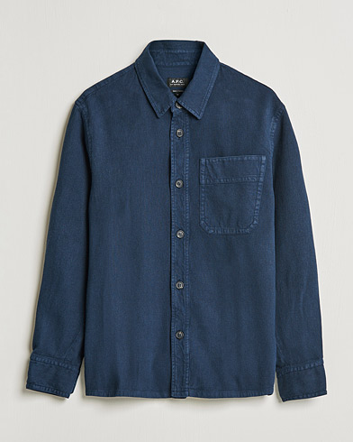 Men | Search result | A.P.C. | Basile Overshirt Navy
