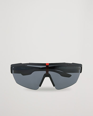 Men | Square Frame Sunglasses | Prada Linea Rossa | 0PS 03XS Polarized Sunglasses Grey Lens