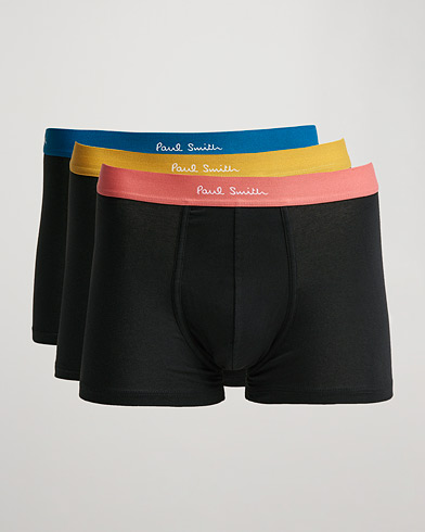 Men | Underwear & Socks | Paul Smith | 3-Pack Trunk Black