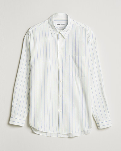 Men | The Linen Closet | Samsøe & Samsøe | Luan Linen Cotton Shirt Antiqua Stripe