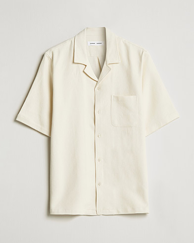 Men | Short Sleeve Shirts | Samsøe & Samsøe | Oscar Af Shirt Cream