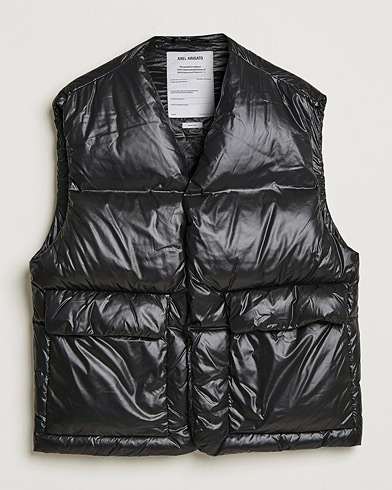 Men | Coats & Jackets | Axel Arigato | Techno Down Vest Black