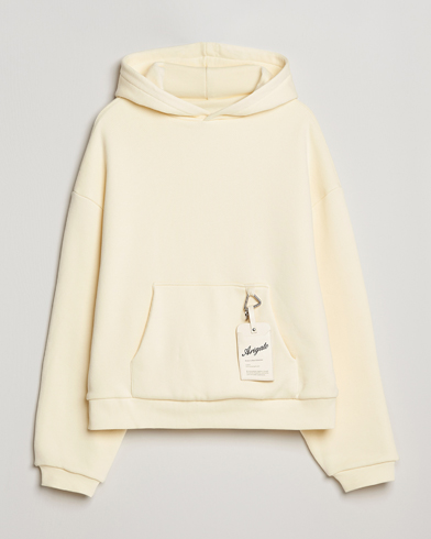 Men | Clothing | Axel Arigato | Title Hoodie Pale Yellow