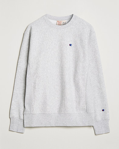 Men | Grey sweatshirts | Champion | Reverse Weave Soft Fleece Sweatshirt Grey Melange