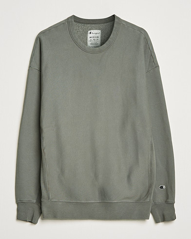 Men |  | Champion | Heritage Garment Dyed Sweatshirt Dark Grey