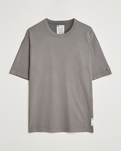 Men | Champion | Champion | Heritage Garment Dyed T-Shirt Dark Grey
