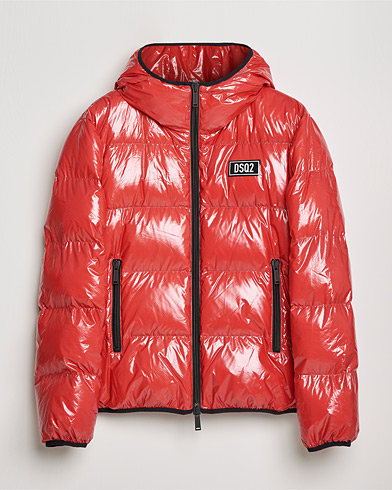 Men | Down Jackets | Dsquared2 | Nylon Down Puffer Red