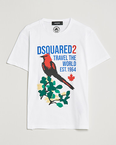Men | Dsquared2 | Dsquared2 | 1964 Bird Tee White