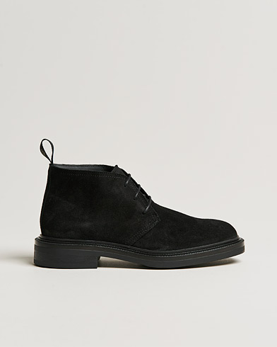 Men | Shoes | GANT | Fairwyn Suede Chukka Boot Black