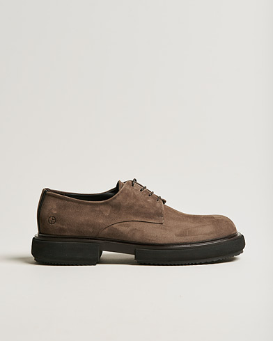 Men | Derby Shoes | Giorgio Armani | Plain Derbies Sand Suede