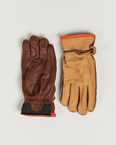 Men | Hestra | Hestra | Wakayama Leather Ski Glove Cognac/Brown