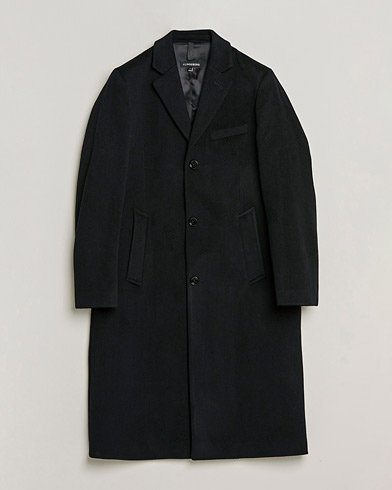 Men |  | J.Lindeberg | Burke Wool/Cashmere Coat Black