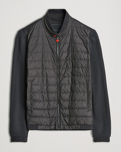 Men | New Brands | Kiton | Cotton/Cashmere Hybrid Jacket Charcoal