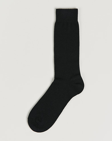 Men | Bresciani | Bresciani | Pure Cashmere Socks Black