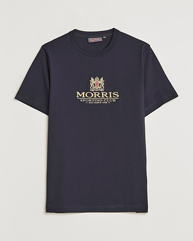 Men |  | Morris | Trevor Logo T-shirt Blue